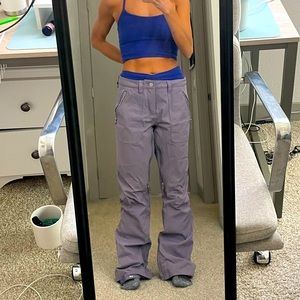 Burton ski pants - adjustable purple size medium